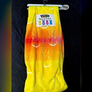 Peeps plush throw blanket classic easter peeps bunnies